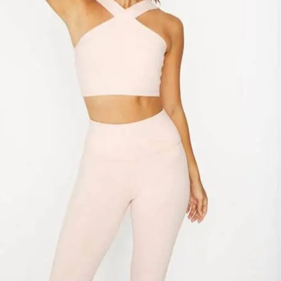 NEW Cream Yoga Powder Pink Set - Picture 3 of 6